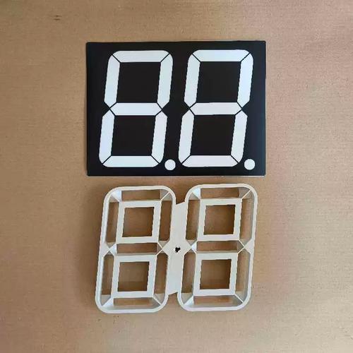 源頭工廠直供 5英寸無秒數(shù)碼管與8字殼紅膜超大尺寸數(shù)碼管在工礦燈具的應(yīng)用